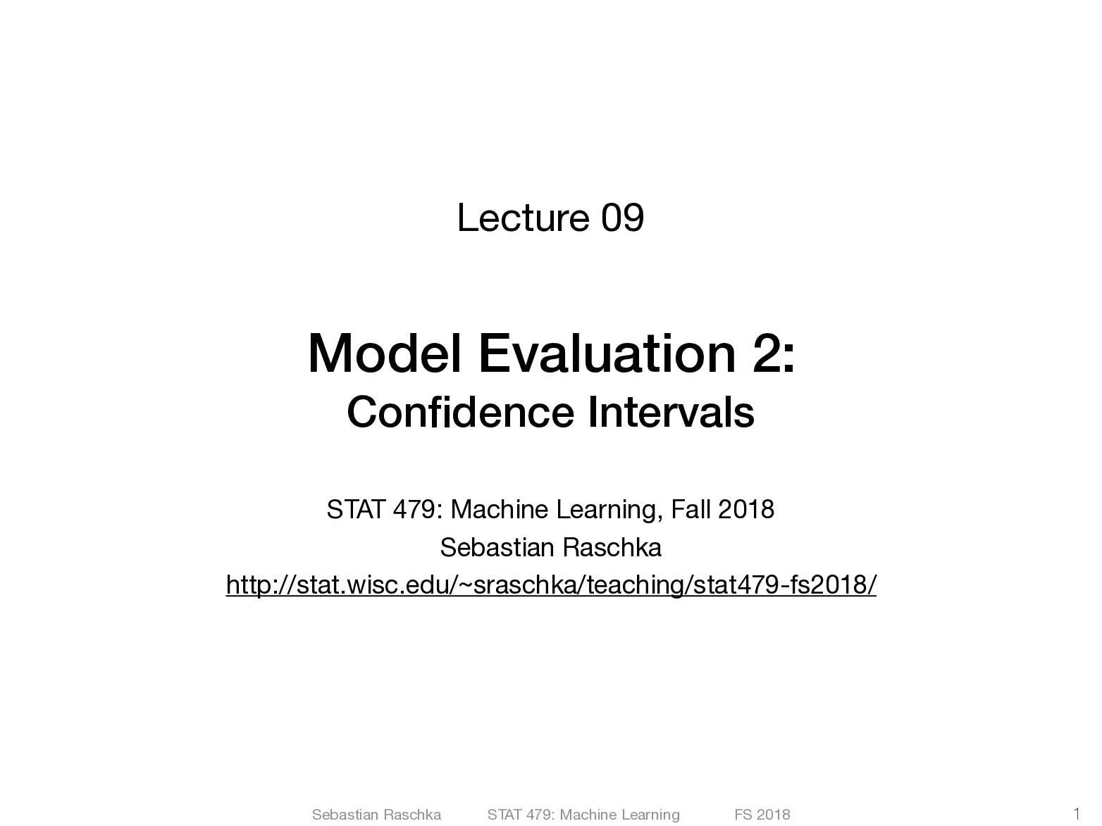Eval ci slides (09) (Đánh giá mô hình, tập trung vào khoảng tin cậy) - Sebastian Raschka