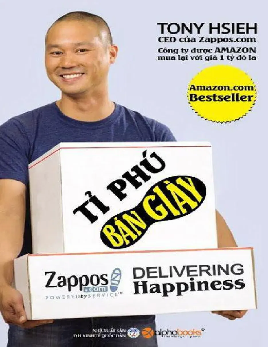[Ebook] Tỷ phú bán giày (Delivering Happiness) - Tony Hsieh