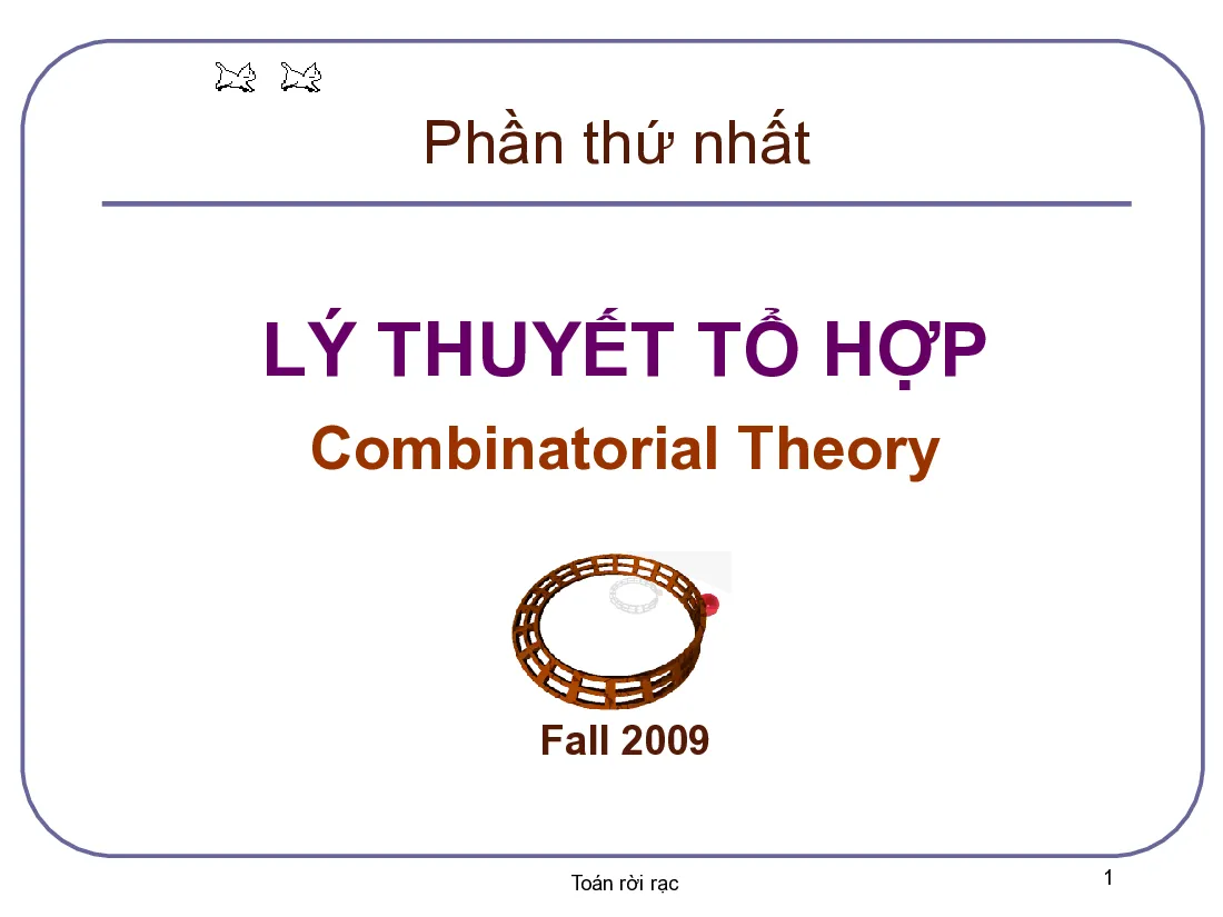 Slide Toán rời rạc - Combin01 Counting (HUST) GV. Nguyễn Đức Nghĩa