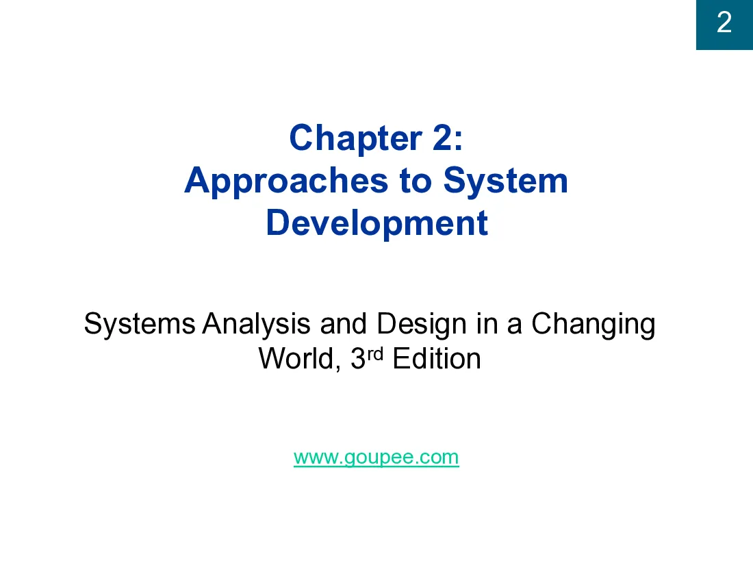 Slide Xây dựng ứng dụng hệ thống thông tin - Chapter 02
