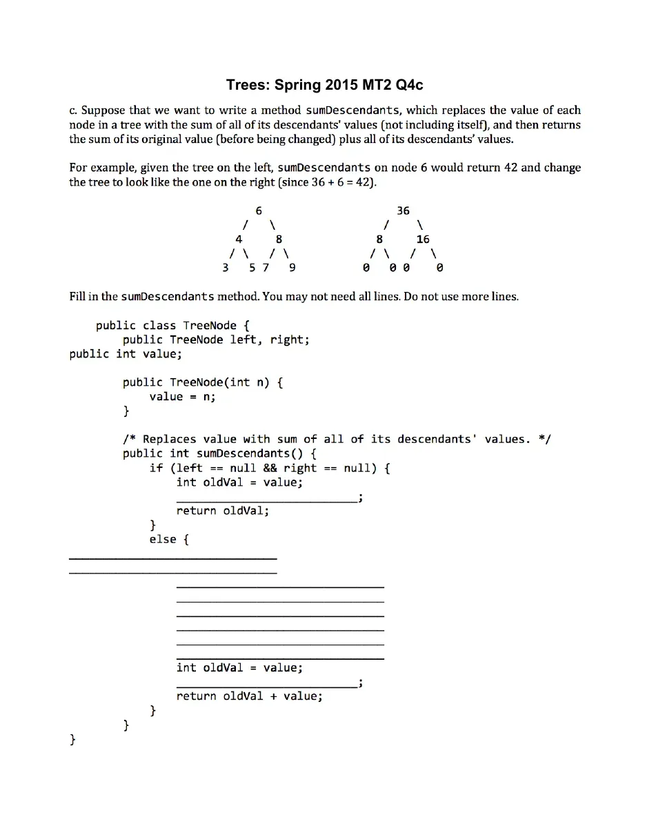 Level Problems (MT2 Exam) (Câu hỏi thi giữa kỳ về cấu trúc dữ liệu) - Christine Zhou