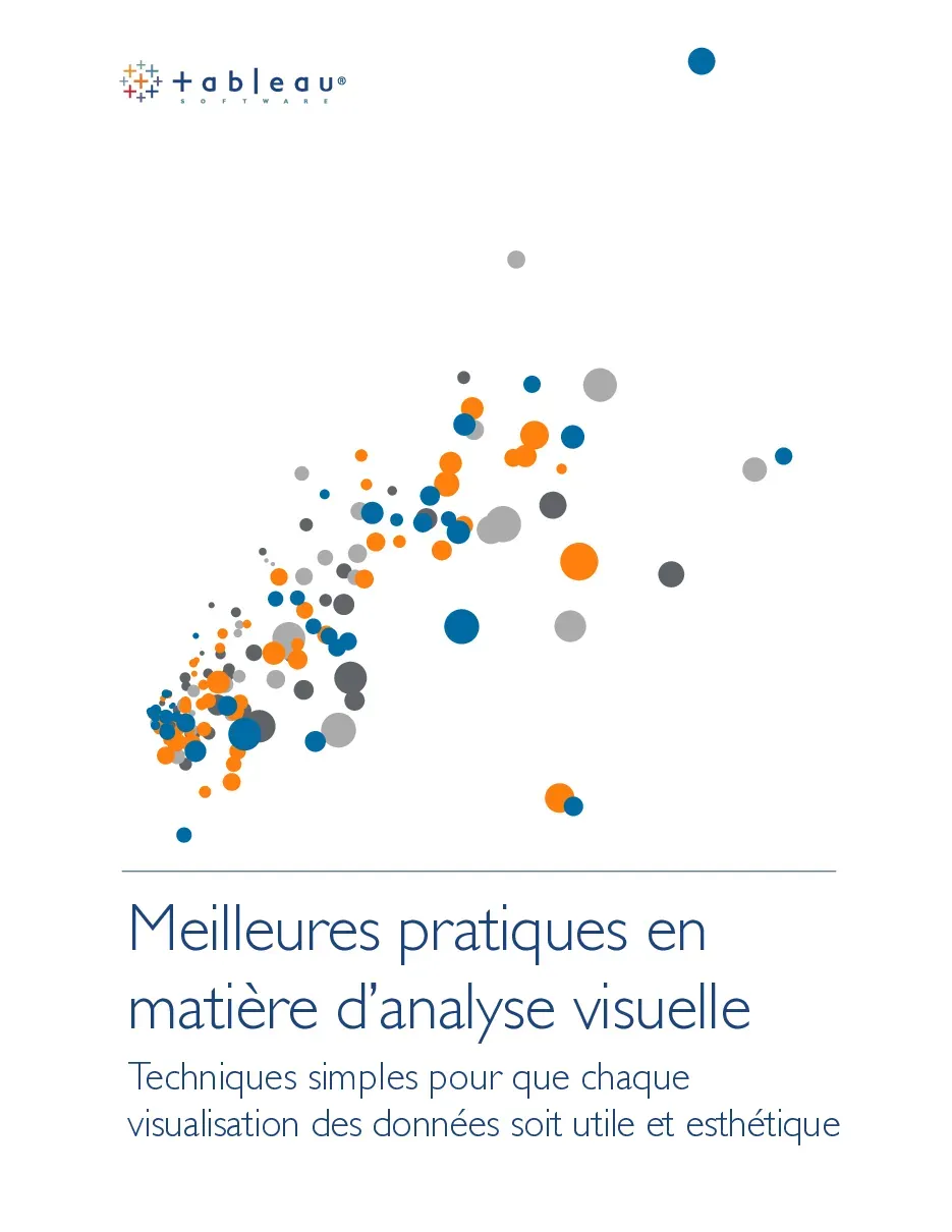Meilleures pratiques en matière d’analyse visuelle avec Tableau (Phân tích trực quan dữ liệu bằng Tableau)