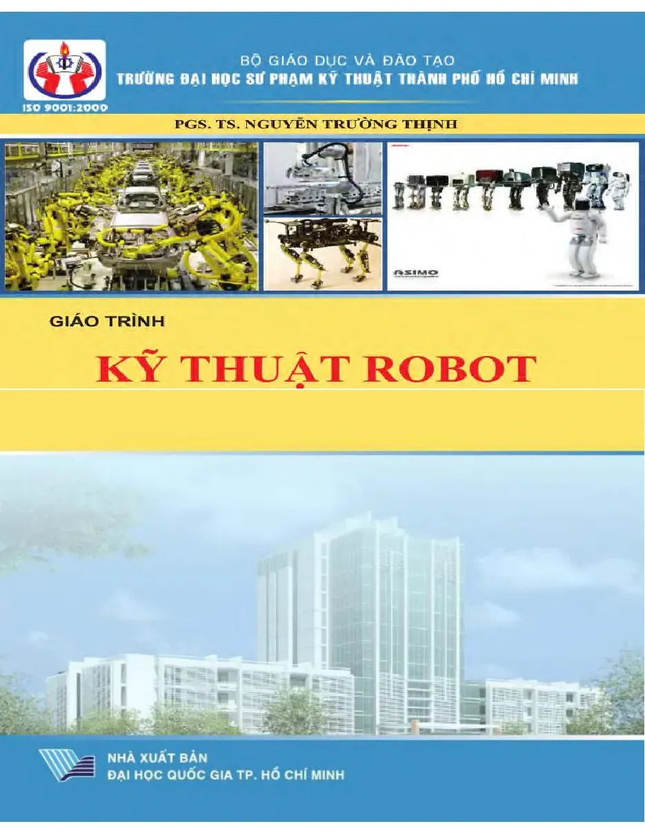 Kỹ thuật Robot - PGS.TS.Nguyễn Trường Thịnh
