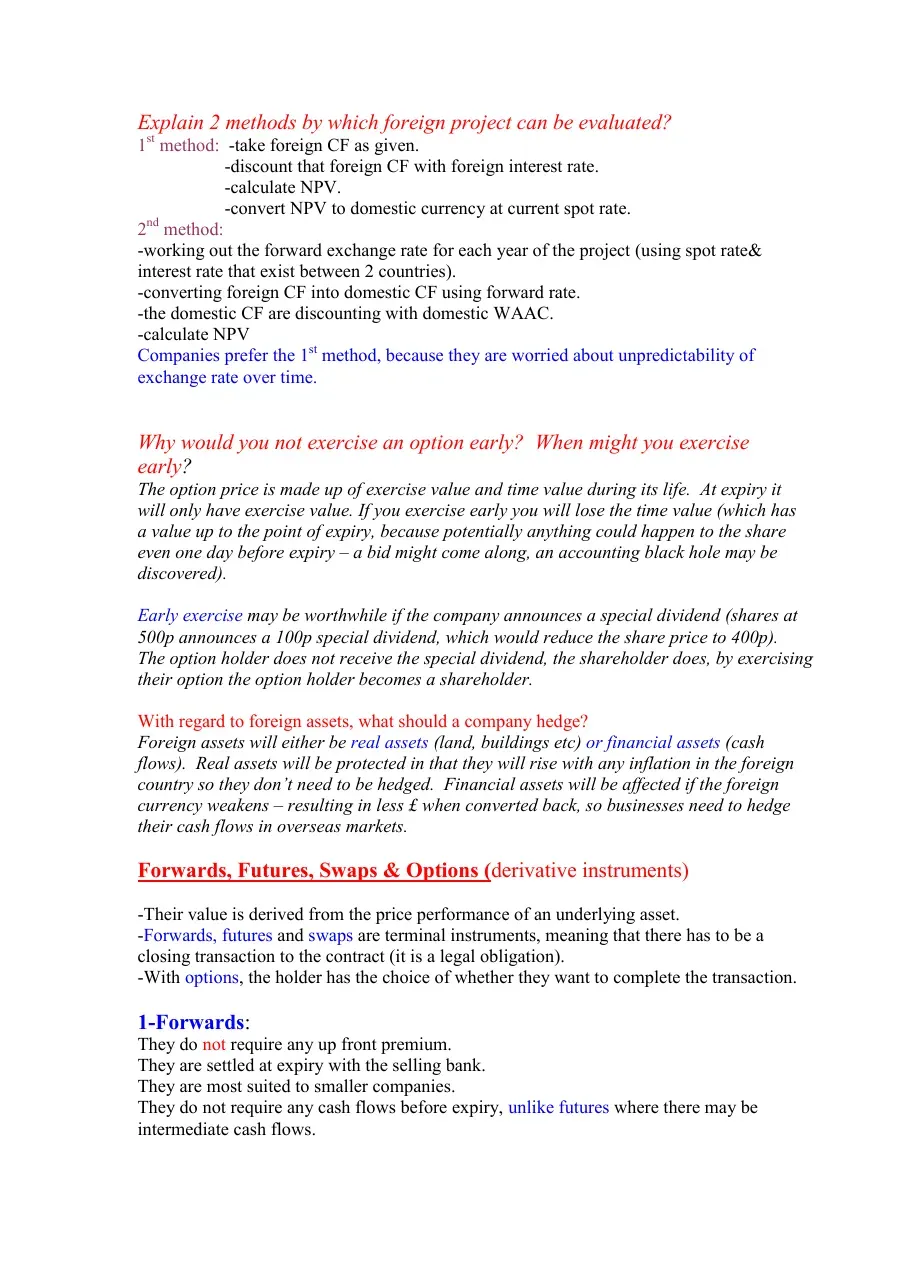 Which foreign project can be evaluated (M11-12) (Phương pháp đánh giá dự án nước ngoài)